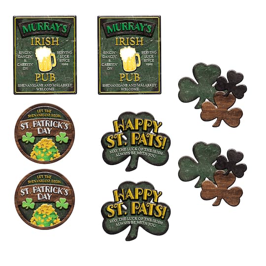 Beistle St. Patrick's Day Sign Cutouts Set | Michaels®